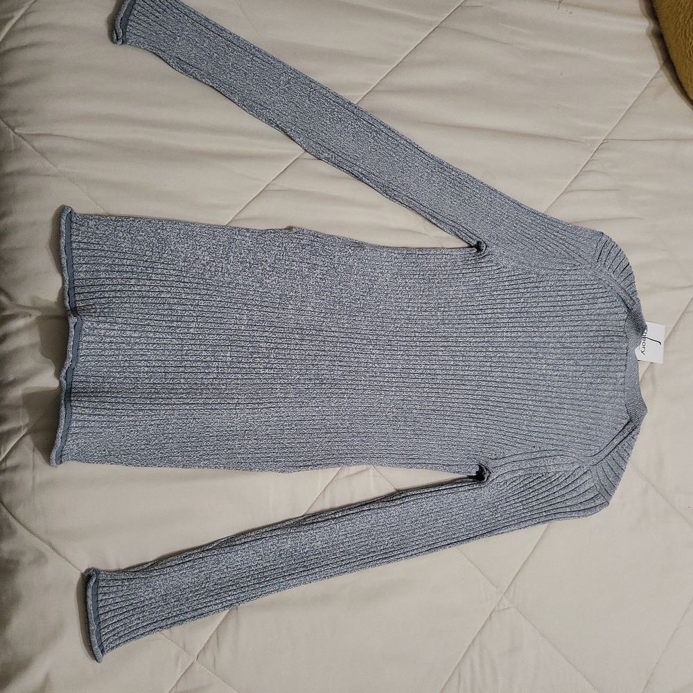THEORY Cable Rib Structured Sweater - MSRP $325 - Picture 8 of 8